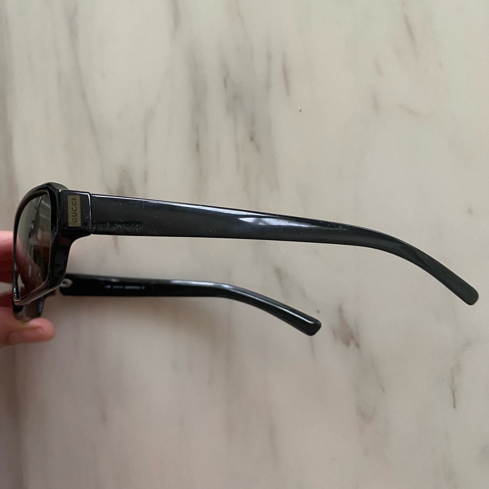 Vintage Gucci Rectangular Frame Sunglasses Model … - image 10